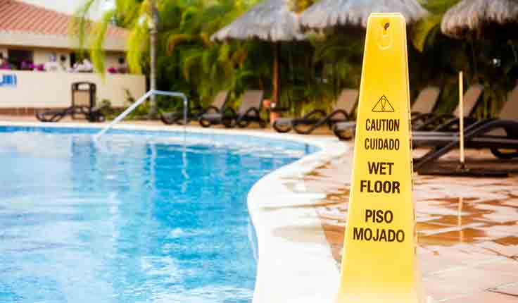 Accidentes en la Piscina casino